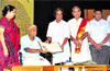 Bannanje Sanjeev Suvarna felicitated in Udupi